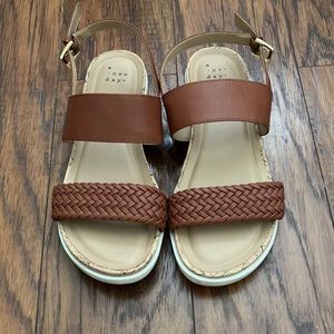 a new day brown sandals